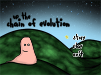 Evolution Main Menu Screen