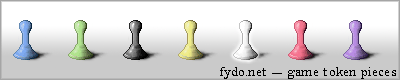 Game Token Pieces Game Token Pieces
